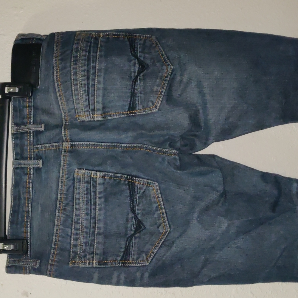 Buckle black men's skinny jeans 32/34